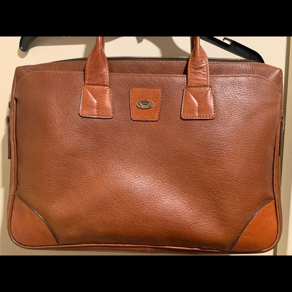 NEW Genuine leather business laptop bag